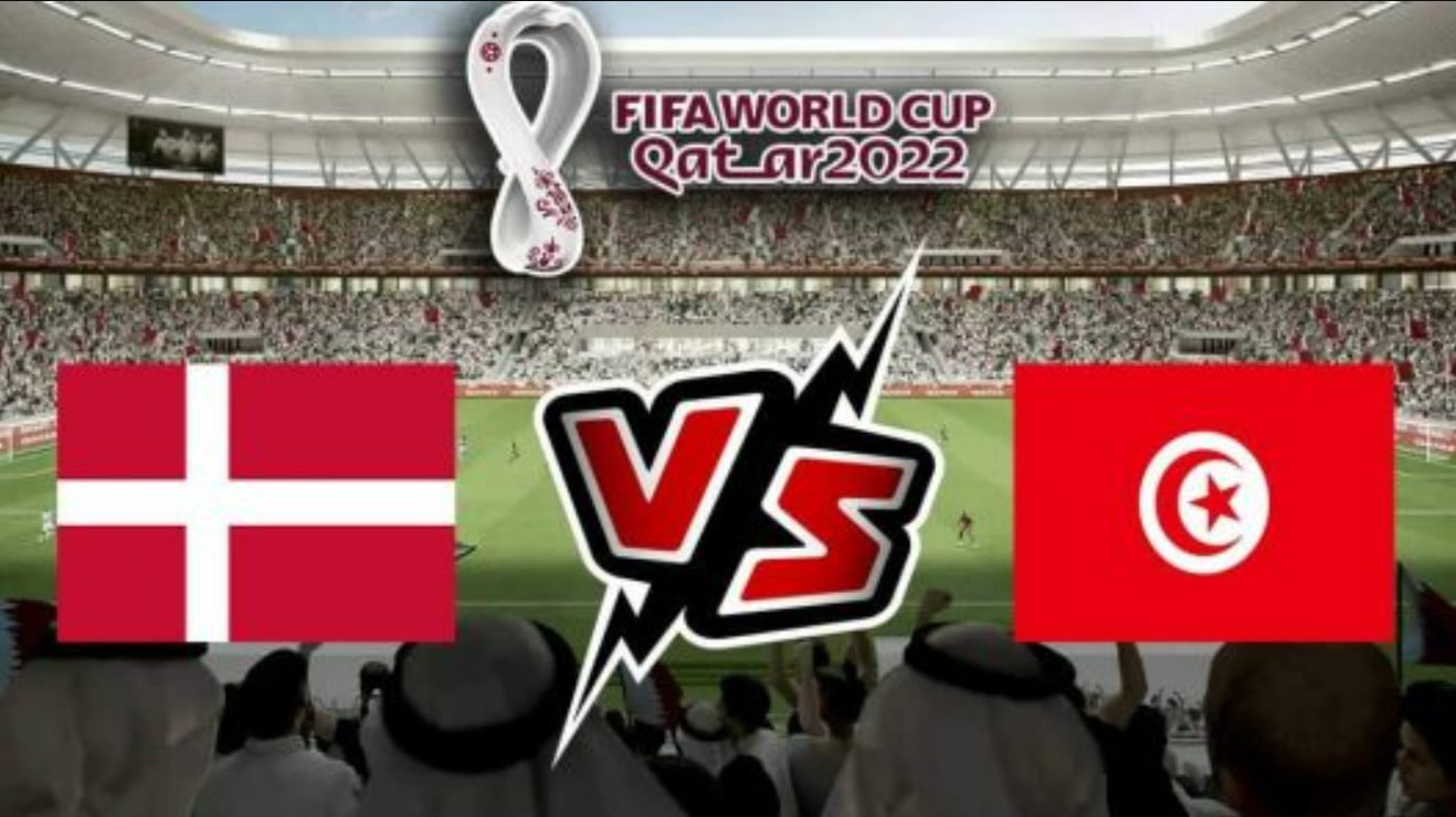 نتيجة مباراة تونس والدنمارك اليوم في كأس العالم